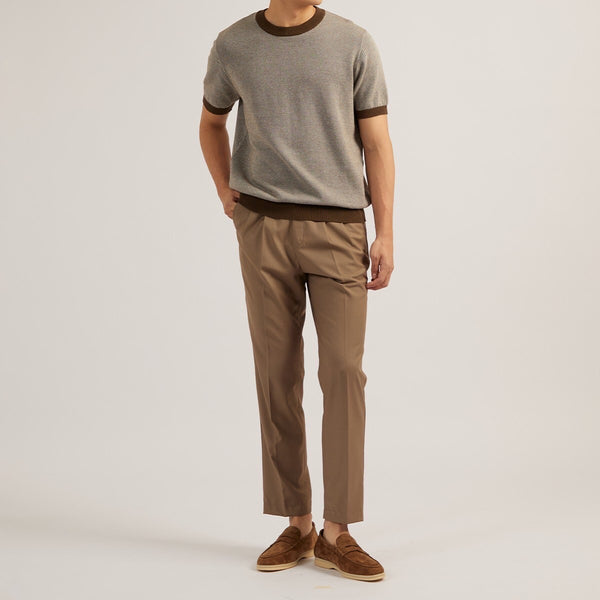 MARCO KNIT TEE - OLIVE