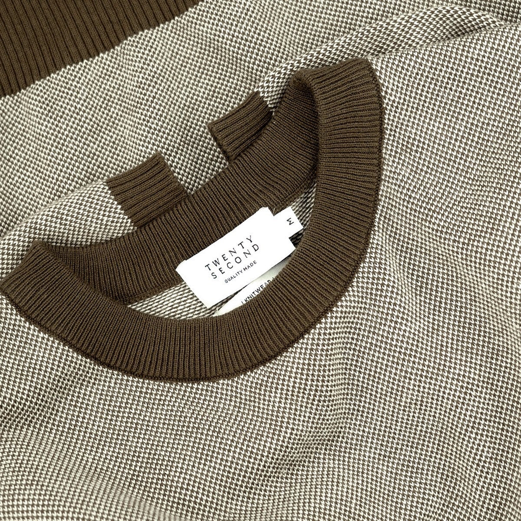 MARCO KNIT TEE - OLIVE