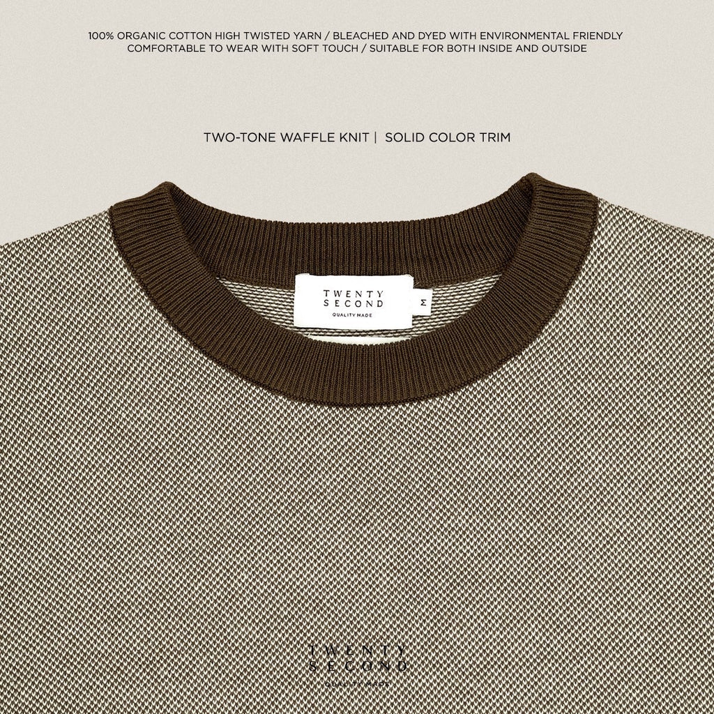 MARCO KNIT TEE - OLIVE