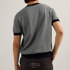MARCO KNIT TEE - NAVY