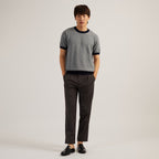 MARCO KNIT TEE - NAVY