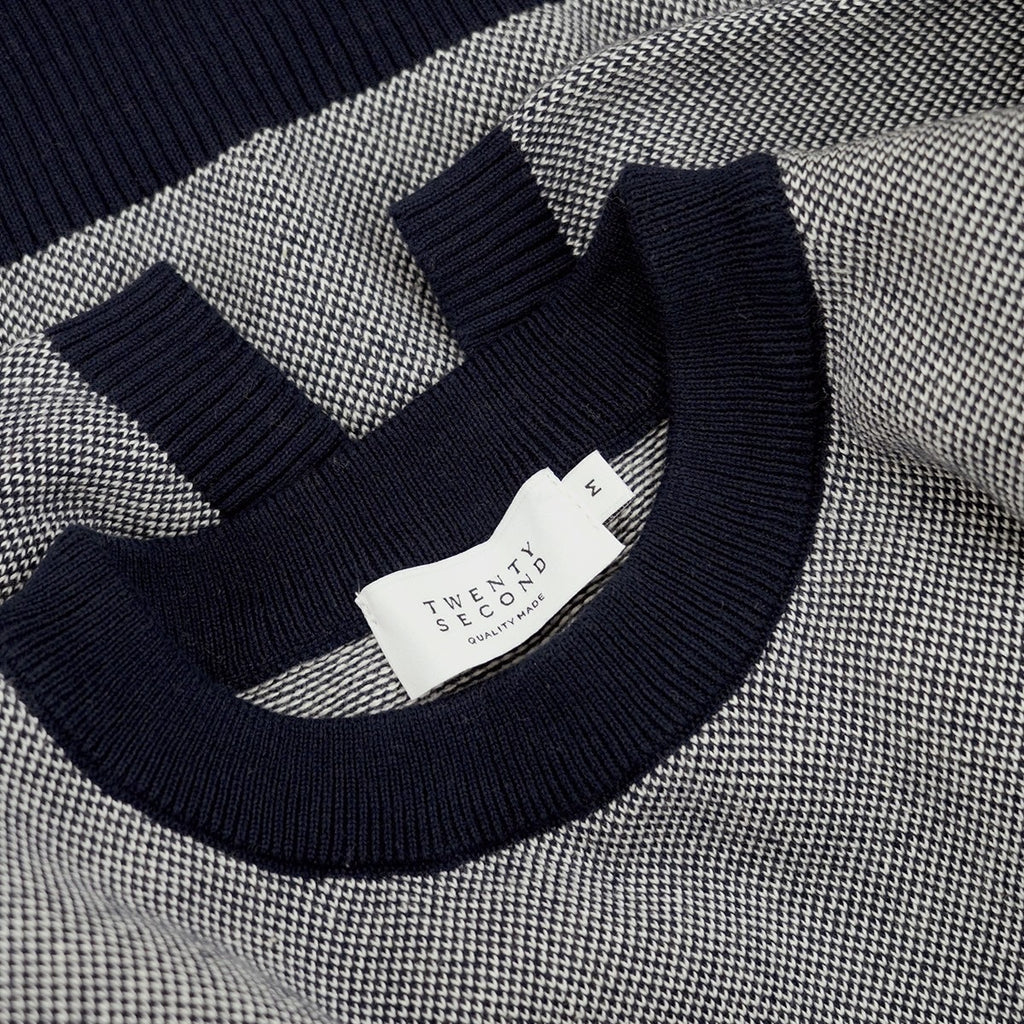 MARCO KNIT TEE - NAVY