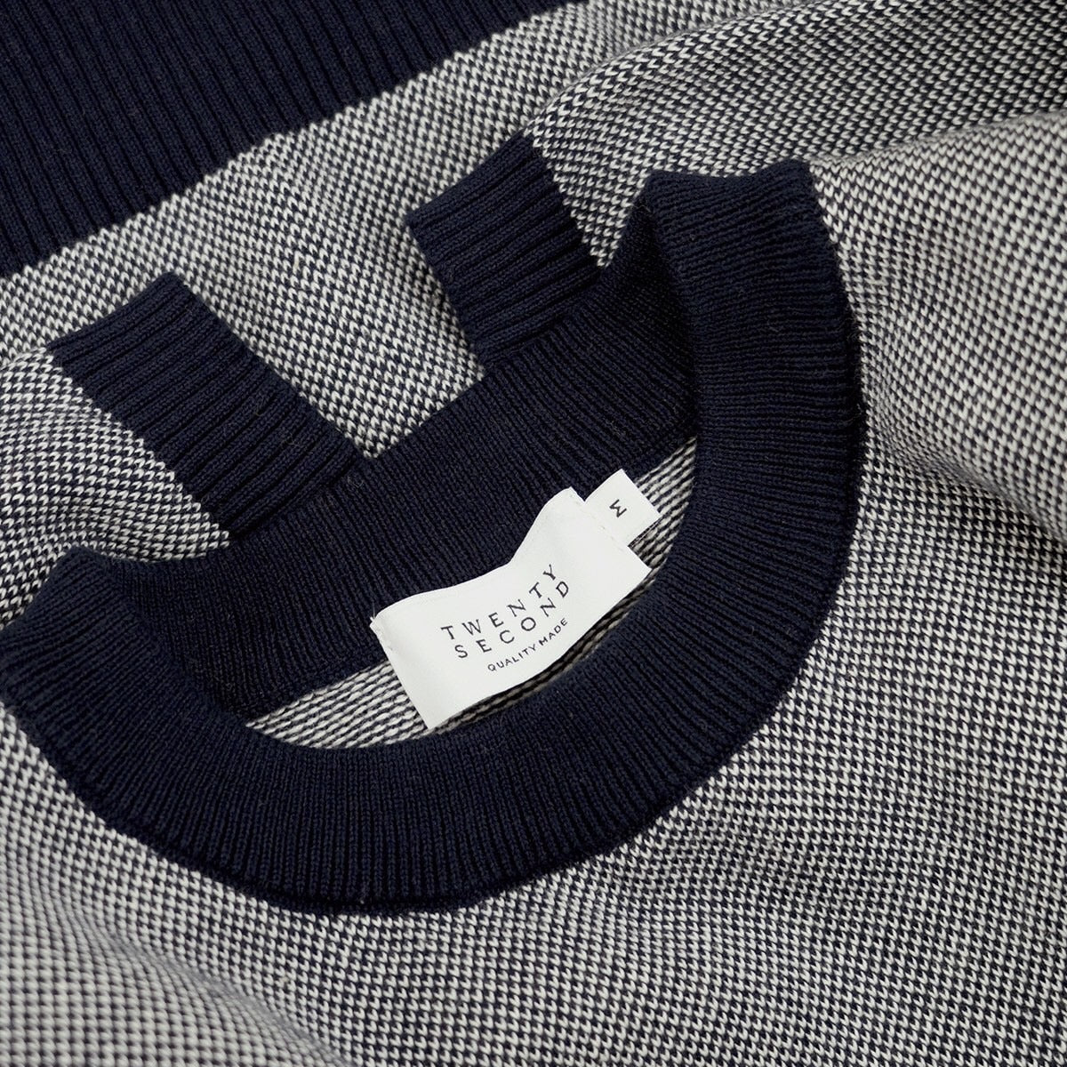 MARCO KNIT TEE - NAVY