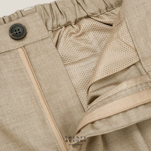 WEEKDAY SMART PANTS - KHAKI