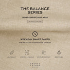 WEEKDAY SMART PANTS - KHAKI