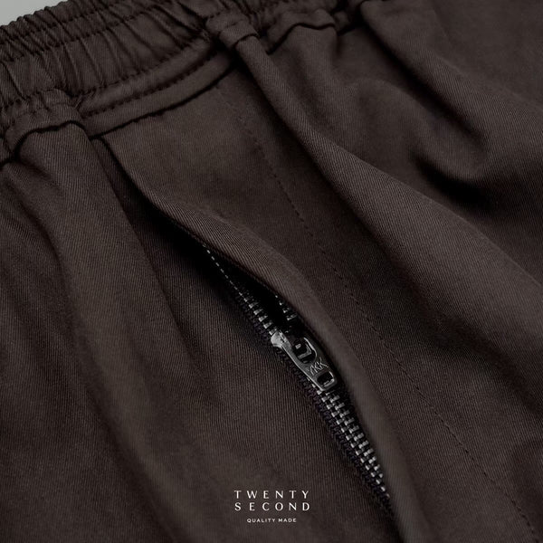 WEEKEND CASUAL PANTS - BROWN