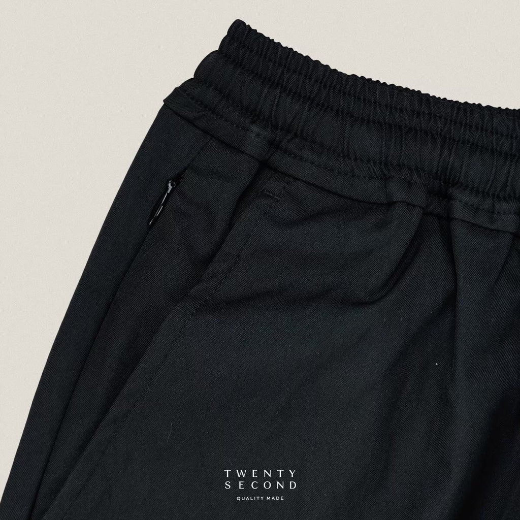 WEEKEND CASUAL PANTS - BLACK