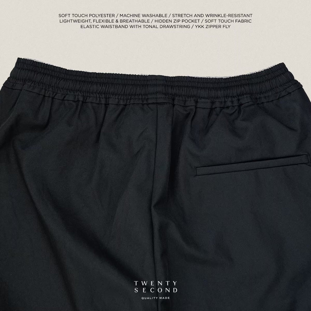 WEEKEND CASUAL PANTS - BLACK
