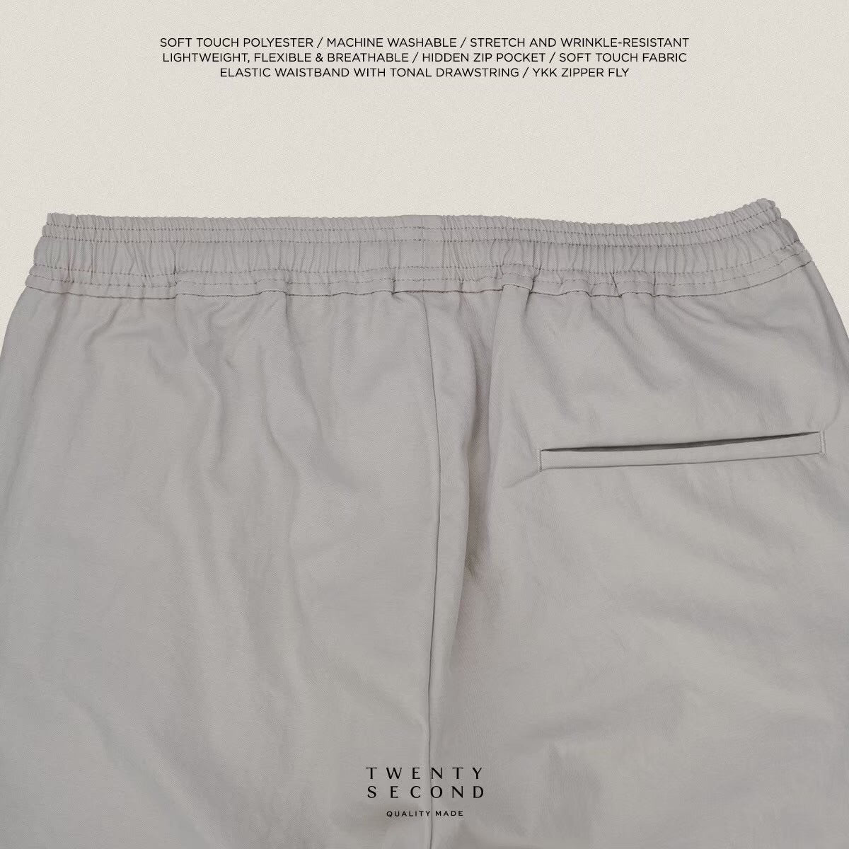 WEEKEND CASUAL PANTS - GREY