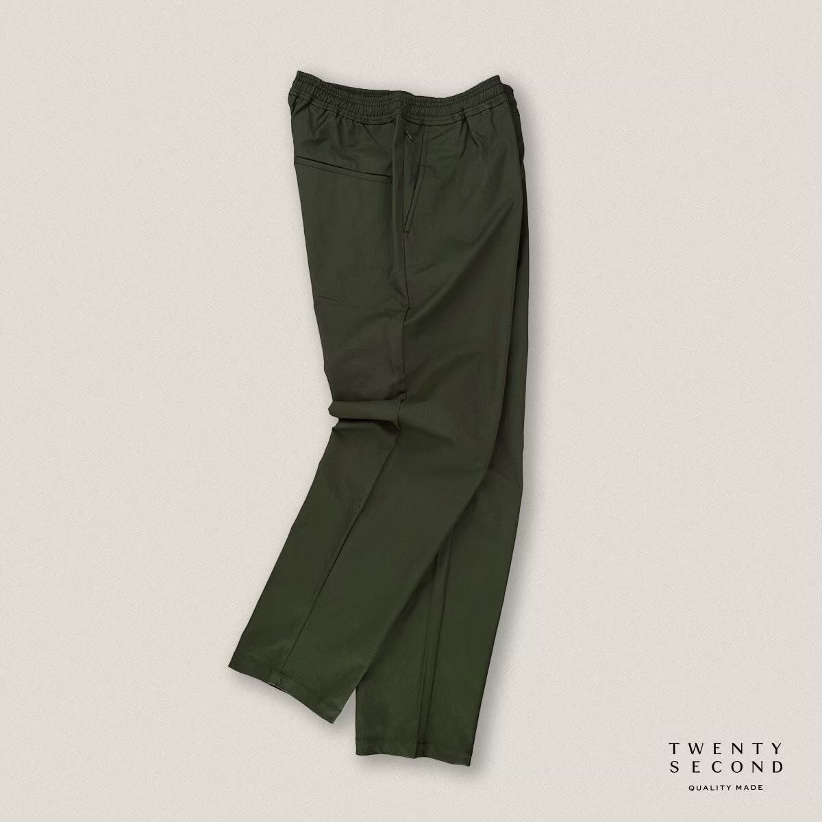 WEEKEND CASUAL PANTS - OLIVE