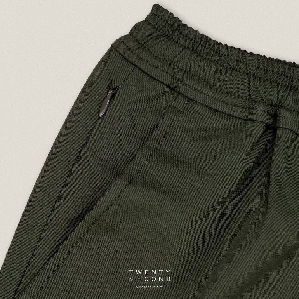 WEEKEND CASUAL PANTS - OLIVE