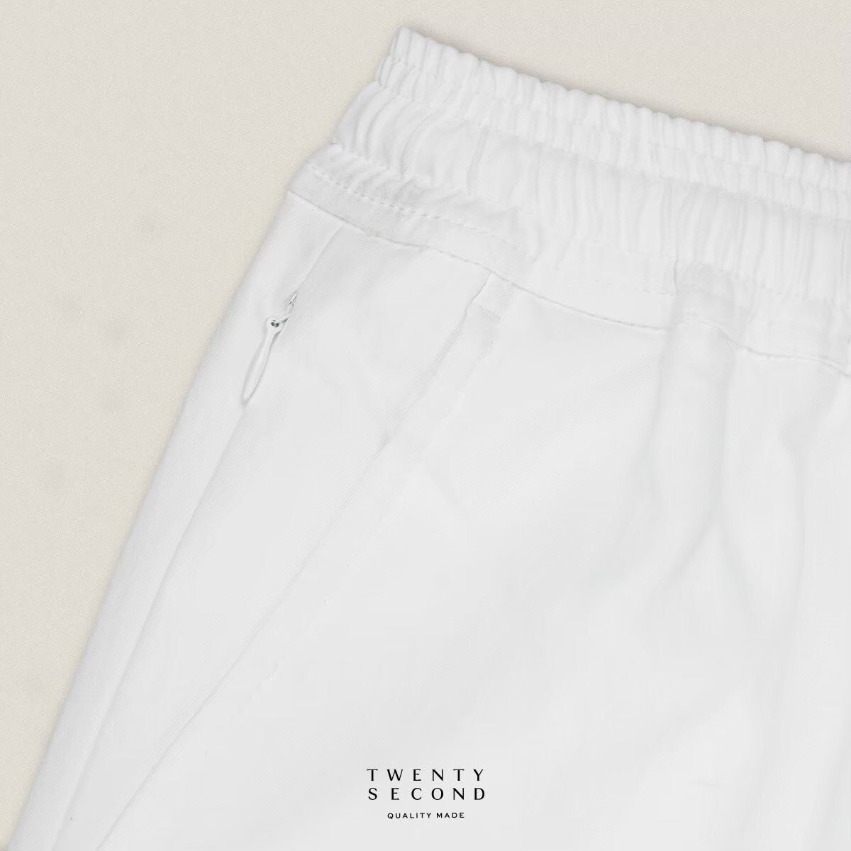WEEKEND CASUAL PANTS - WHITE