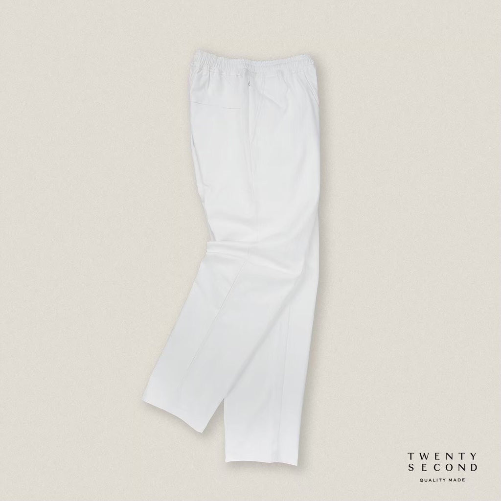 WEEKEND CASUAL PANTS - WHITE