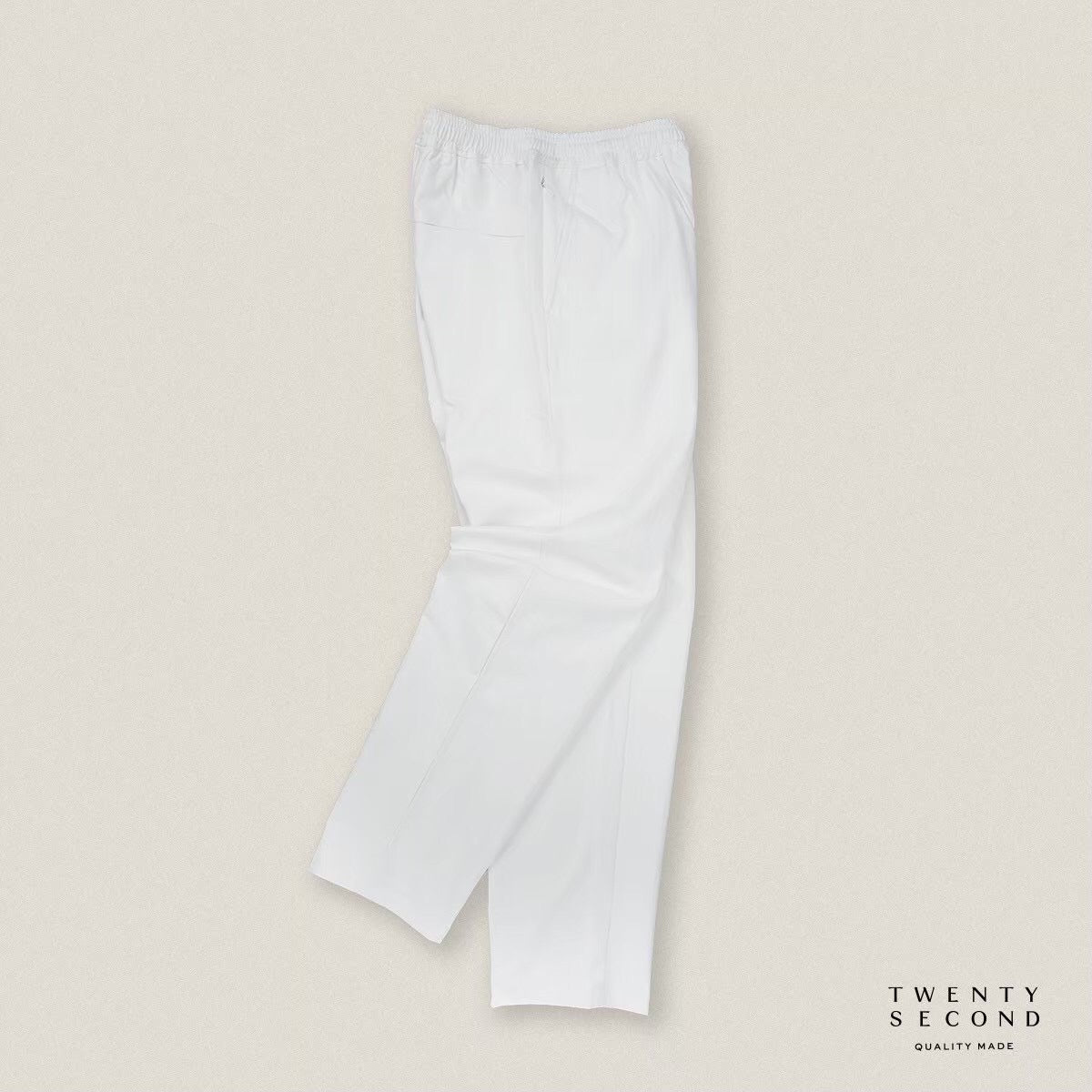 WEEKEND CASUAL PANTS - WHITE