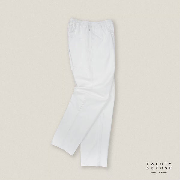 WEEKEND CASUAL PANTS - WHITE