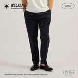 WEEKEND CASUAL PANTS - NAVY