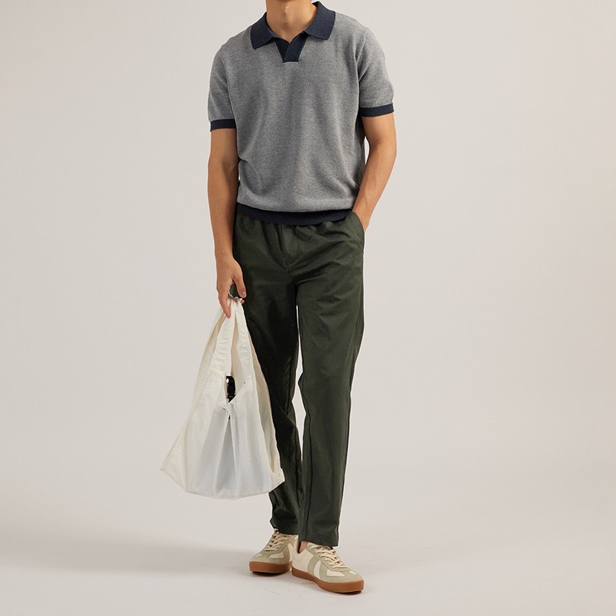 WEEKEND CASUAL PANTS - OLIVE