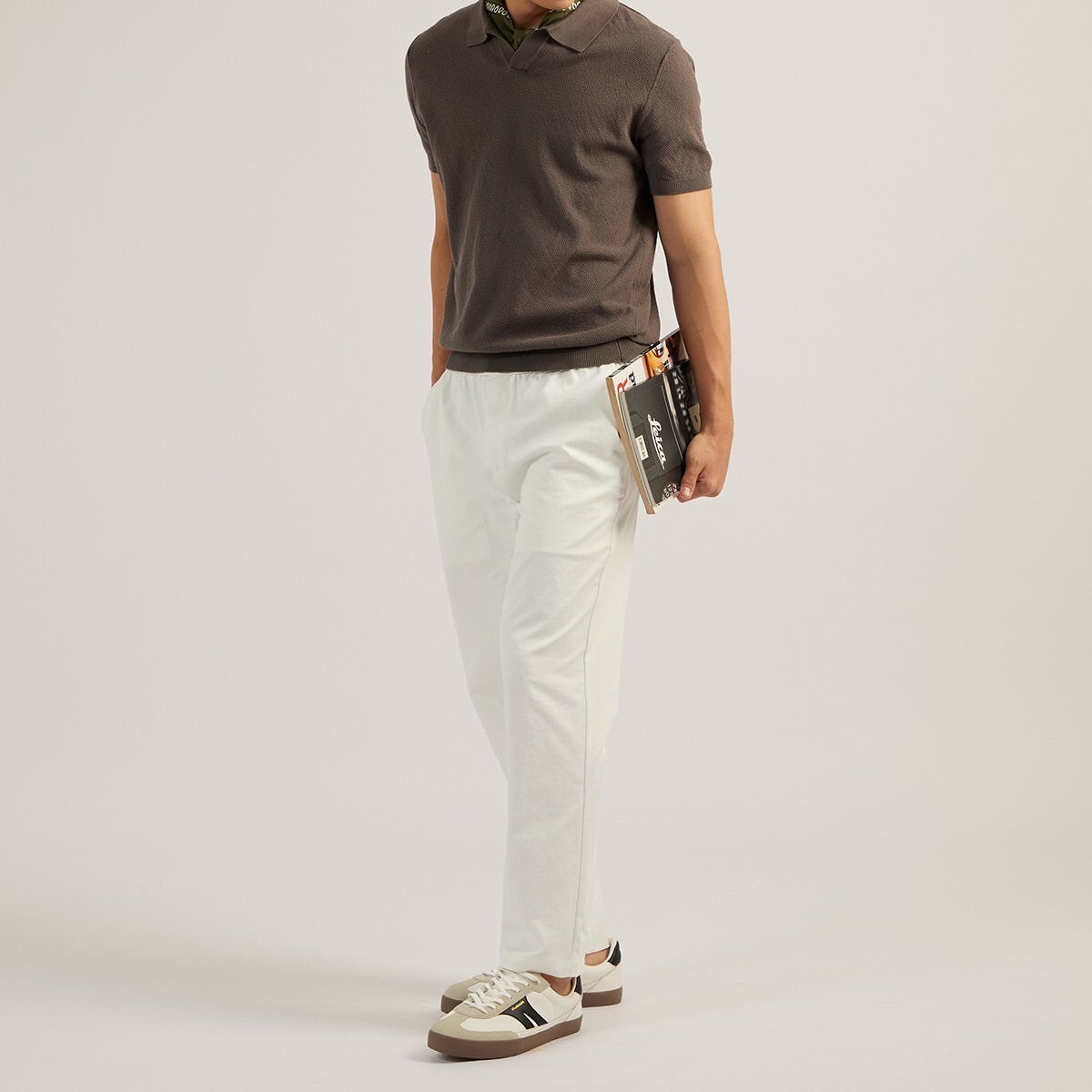 WEEKEND CASUAL PANTS - WHITE