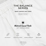 WEEKEND CASUAL PANTS - WHITE