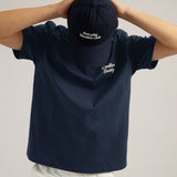 EVC WORKLESS SOCIETY TEE - NAVY