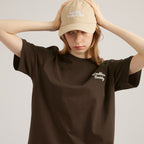 EVC WORKLESS SOCIETY TEE - BROWN