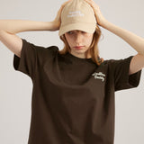 EVC WORKLESS SOCIETY TEE - BROWN