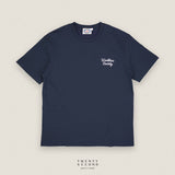 EVC WORKLESS SOCIETY TEE - NAVY