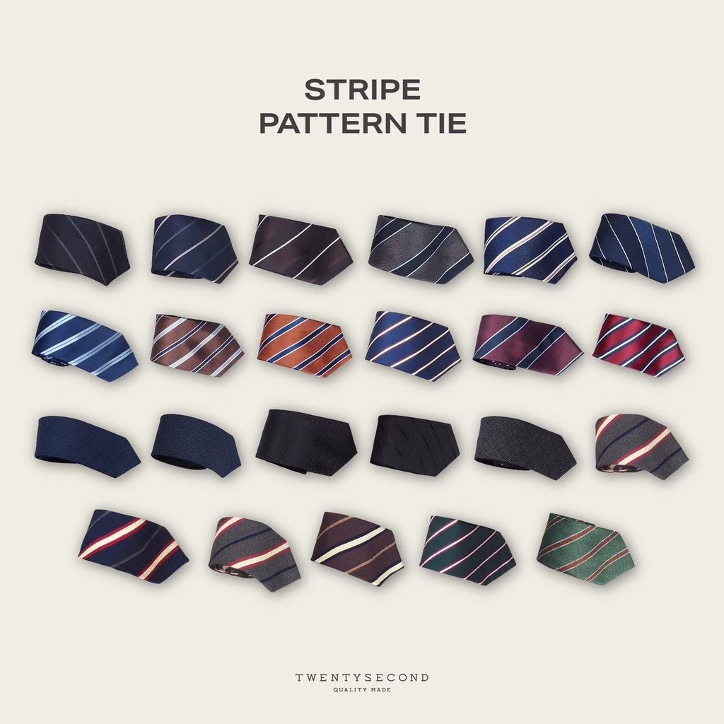 STRIPE PATTERN NECKTIE