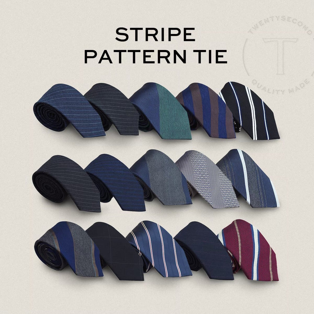 STRIPE PATTERN NECKTIE