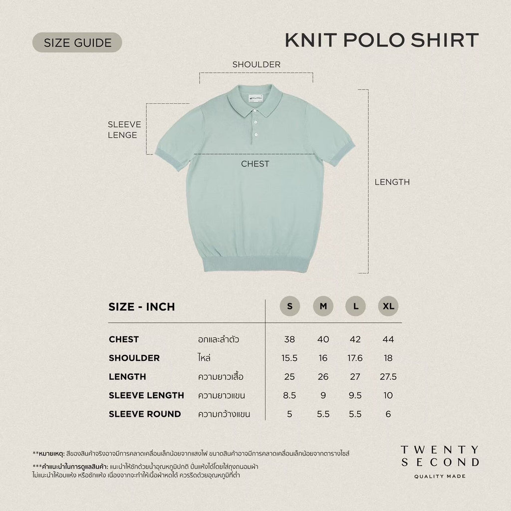 NICO KNIT POLO - BLACK