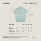 NICO KNIT POLO - BLACK