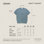 SHELBY KNIT TEE - LATTE