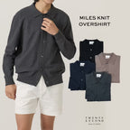 MILES KNIT OVERSHIRT - GREY