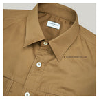 TWILL WORK SHIRTS - MUSTARD