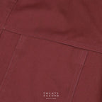 TWILL WORK SHIRTS - BURGUNDY