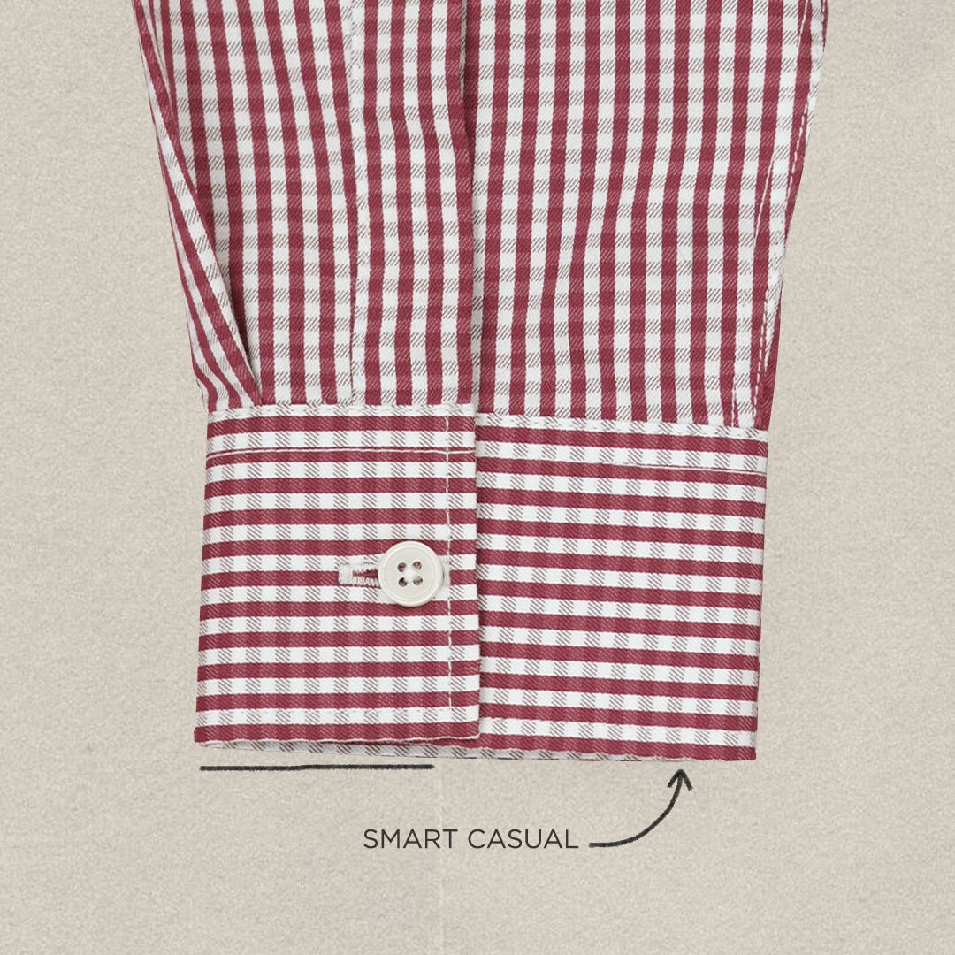OLD TOWN GINGHAM SHIRTS - RED
