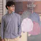 OLD TOWN GINGHAM SHIRTS - PINK