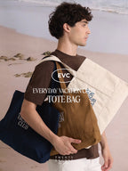 EVERYDAY VACATION CLUB TOTE BAG - KHAKI
