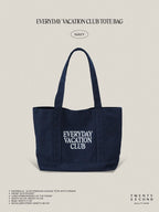 EVERYDAY VACATION CLUB TOTE BAG - NAVY