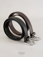 CLASSIC LEATHER BELT - BLACK