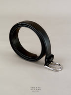 CLASSIC LEATHER BELT - BLACK