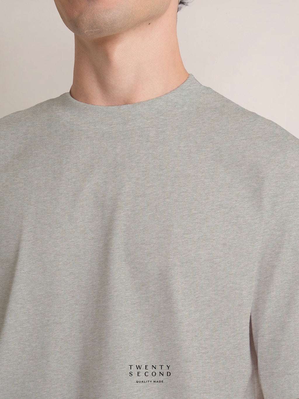 ESSENTIAL TEE - OATMEAL