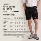 CITY CHINO SHORTS - BROWN
