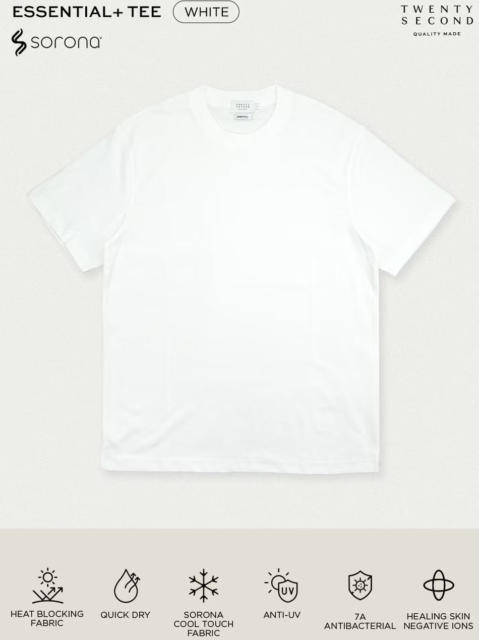 ESSENTIAL  TEE - WHITE