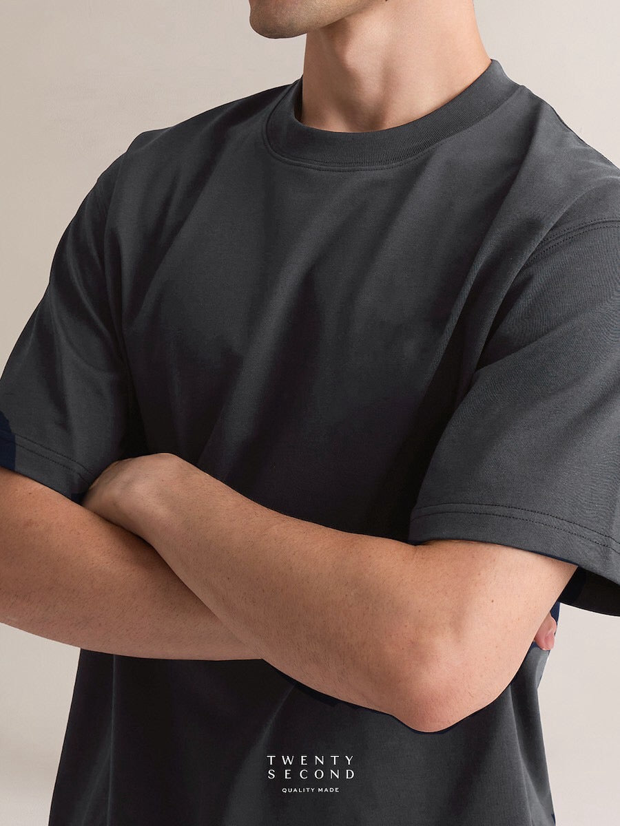 ESSENTIAL  TEE - GREY