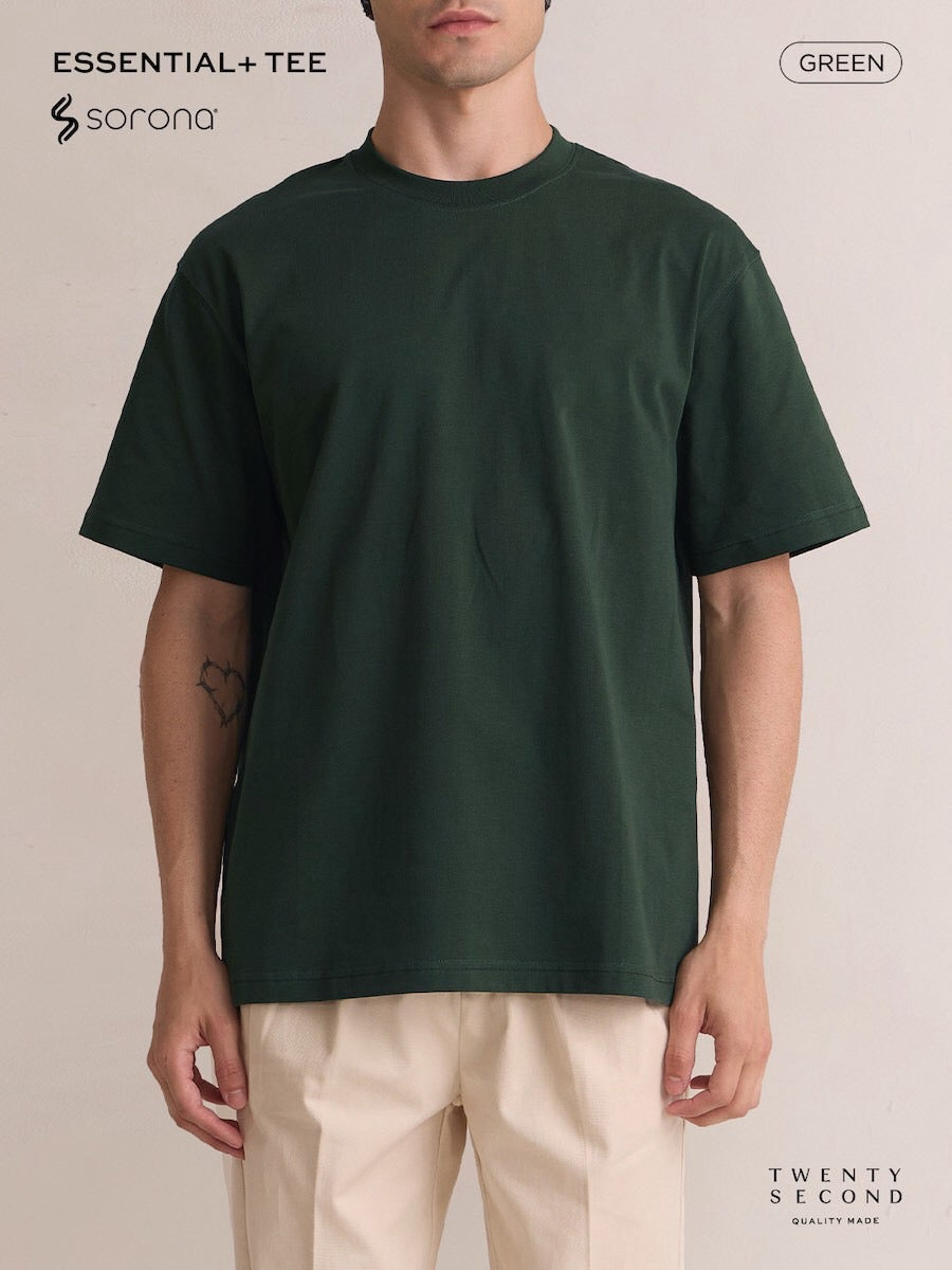 ESSENTIAL  TEE - GREEN
