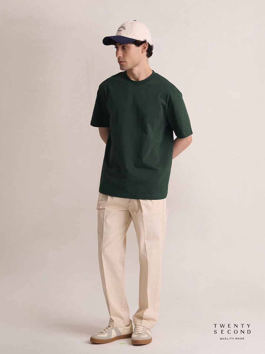 ESSENTIAL  TEE - GREEN