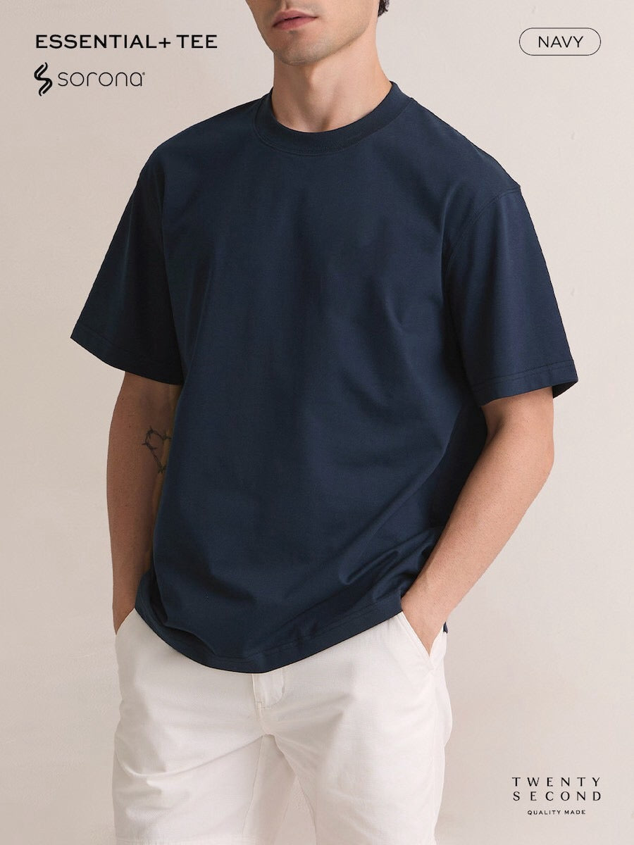 ESSENTIAL  TEE - NAVY