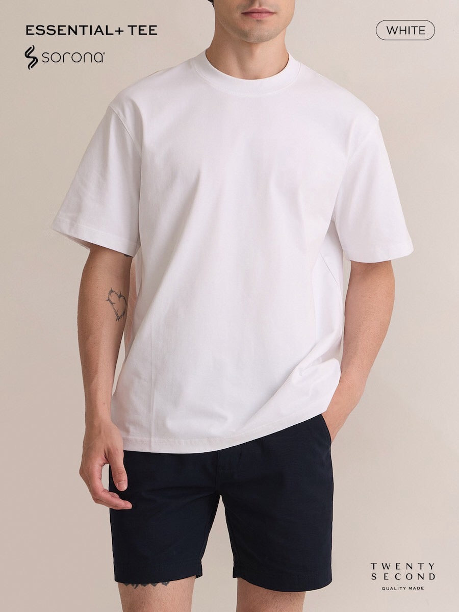 ESSENTIAL  TEE - WHITE