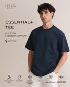 ESSENTIAL  TEE - NAVY